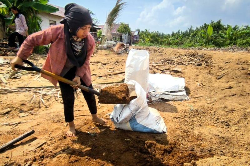 Warga Mempawah Untung Berkat Program Cofiring Limbah Kayu