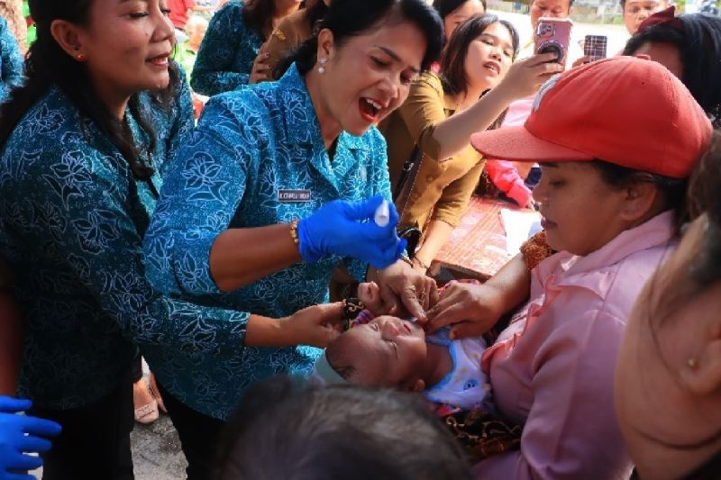Pentingnya Imunisasi: Pembina Posyandu Samosir Tekankan Cakupan Imunisasi yang Merata