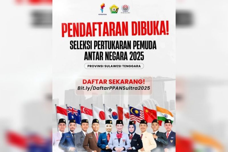 Sulawesi Tenggara Buka Pendaftaran Pertukaran Pemuda Antarnegara ke Singapura
