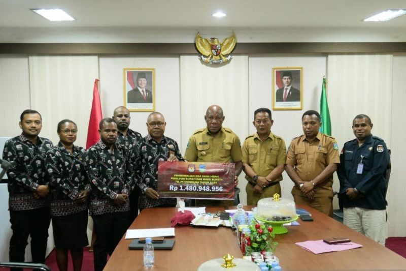 KPU Teluk Wondama Kembalikan Sisa Dana Hibah Pilkada 2024: Rp1,4 Miliar Dikembalikan ke Kas Daerah