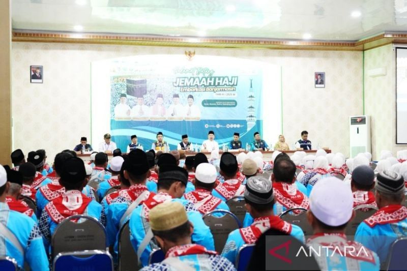 Embarkasi Banjarmasin Siap Berangkatkan Kloter 02 Calon Haji Tabalong
