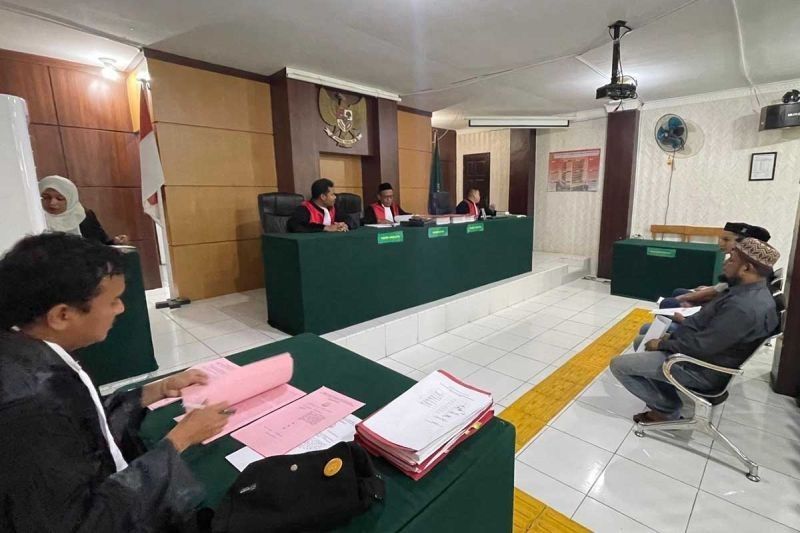 Sidang Perdana Empat Terdakwa Penyelundupan Rohingya di Aceh Selatan