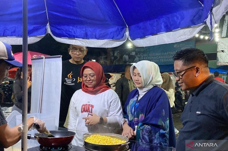 Perumda Tohaga Bogor Resmikan Pusat Kuliner Malam di Pasar Ciluar: Roda Ekonomi Berputar Lebih Tertib