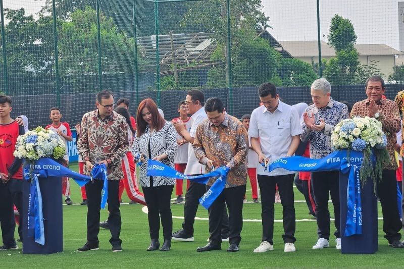 FIFA Arena di Ciputat: Erick Thohir Tekankan Pembinaan Karakter Generasi Muda