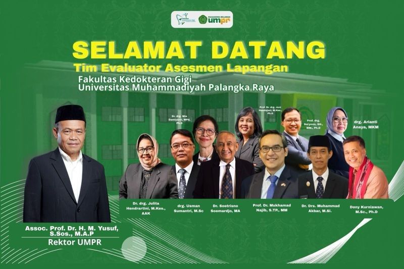 UMPR Siap Hadapi Penilaian Lapangan Prodi FKG: Targetkan Prodi Unggulan di Kalteng
