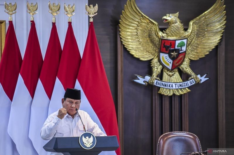 Prabowo Terima Surat Kepercayaan 8 Dubes Negara Sahabat di Istana Merdeka