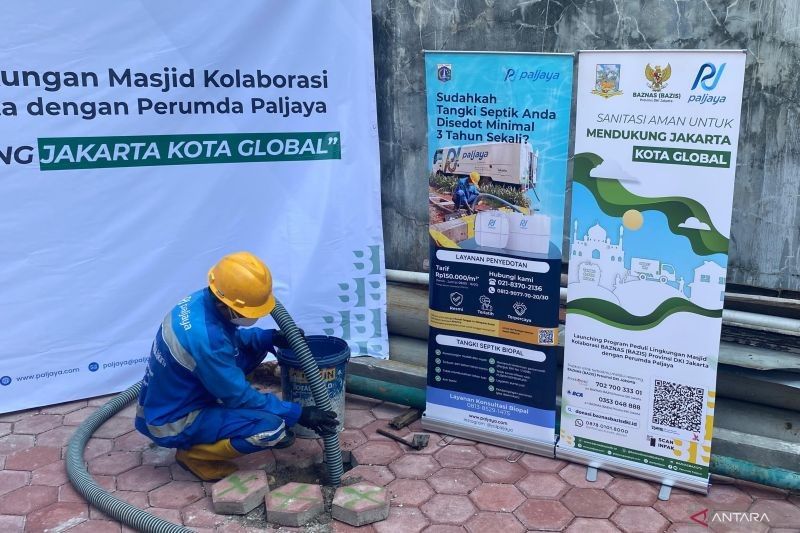 Baznas DKI dan Paljaya Berkolaborasi Bersihkan Sanitasi Masjid, Wujudkan Lingkungan Ibadah yang Sehat