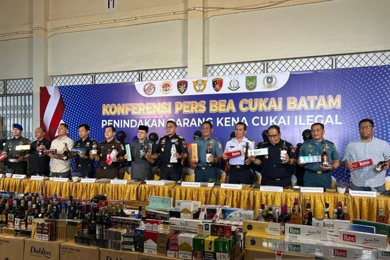 Bea Cukai Batam Cegah Kerugian Negara Rp18,9 Miliar dari BKC Ilegal