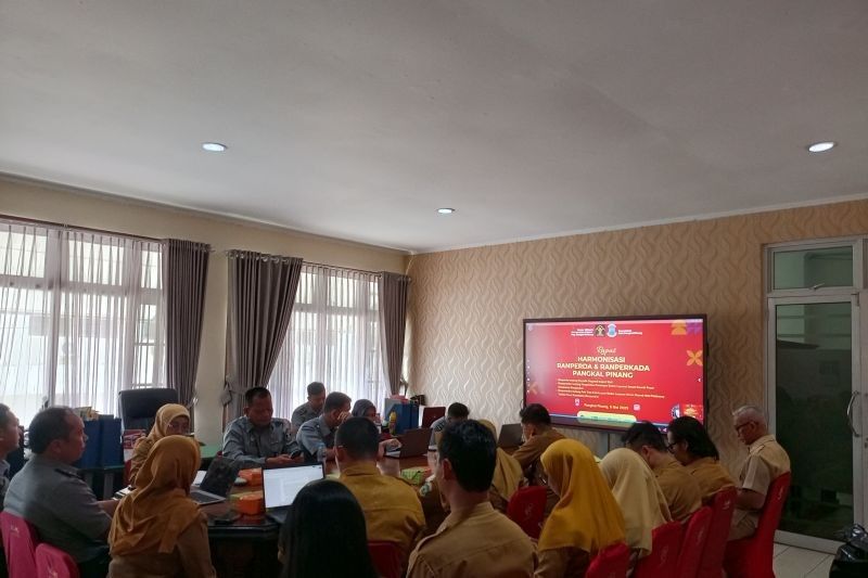 Kemenkumham Babel Harmonisasi Tiga Ranperda Kota Pangkalpinang untuk Optimalkan Tata Kelola