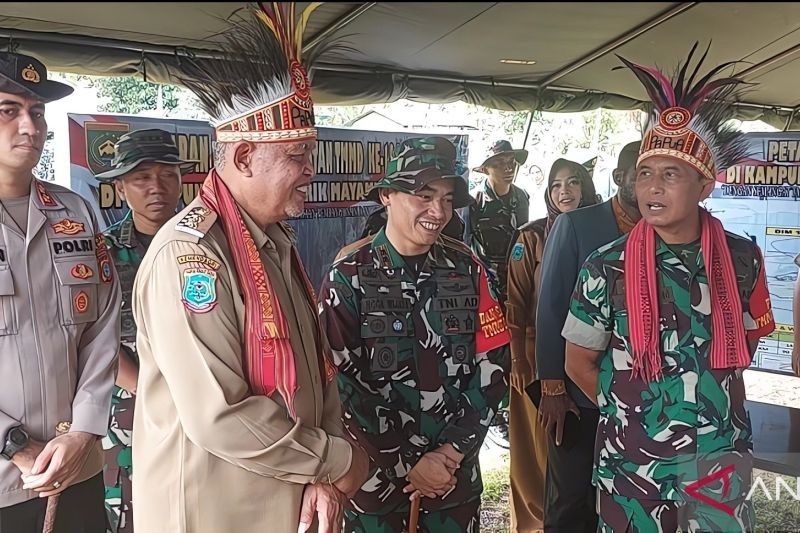 TNI AD Percepat Pembangunan di Mayamuk, Papua Barat Daya lewat Program TMMD