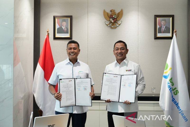 LKPP dan BPJS Ketenagakerjaan Jalin Kerja Sama Perkuat Perlindungan Pekerja Konstruksi