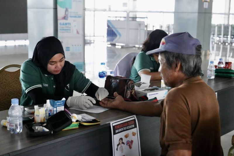 SPJM Pelindo Gelar Pemeriksaan Kesehatan Gratis untuk TKBM di Makassar