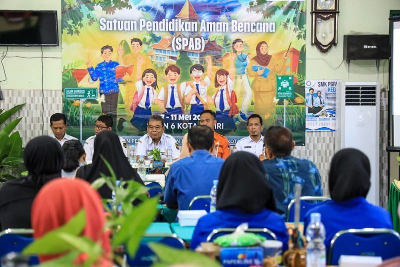 Kediri Perkuat Sekolah Tanggap Bencana: SMPN 6 Jadi SPAB Keempat
