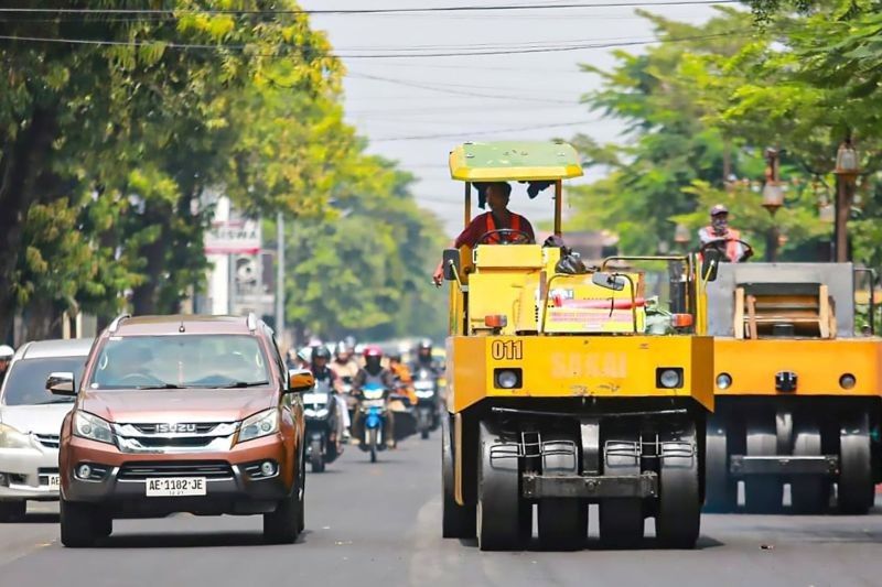 Pemkot Madiun Perbaiki Jalan, Dukung Pariwisata dan Jalur Pangan