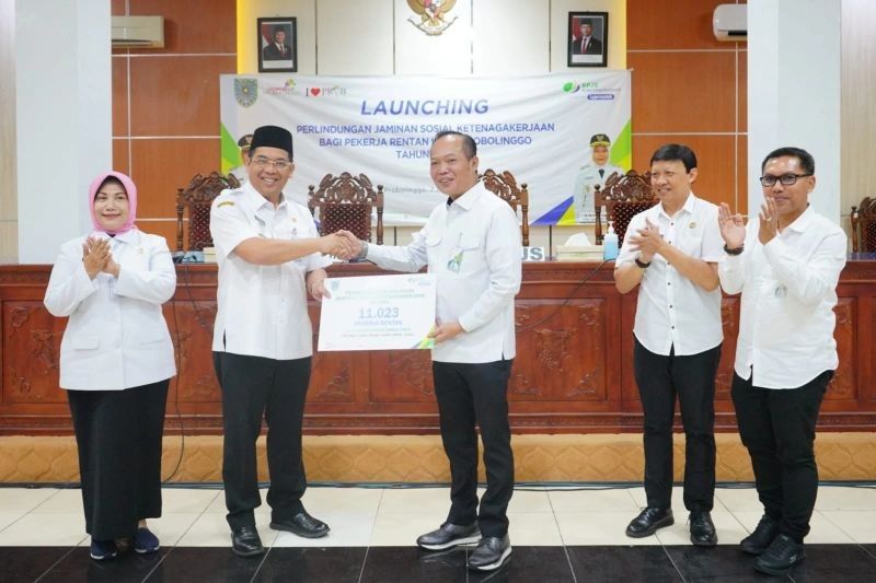 Pemkot Probolinggo Lindungi Pekerja Rentan dengan Jaminan Sosial BPJS Ketenagakerjaan