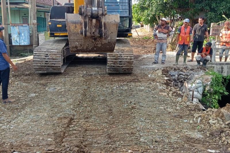 BMBK Lampung Percepat Perbaikan Gorong-Gorong Rusak di Jalur Kalianda-Rajabasa