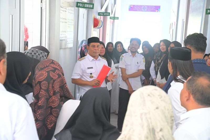 Bupati Aceh Besar Pastikan Layanan Kesehatan di Empat Puskesmas Berjalan Maksimal