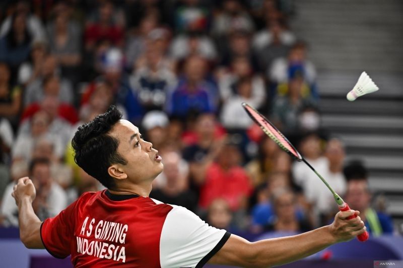 Ginting Absen di Indonesia Open 2025, Tetap Hadir untuk Dukung Rekan-Rekan