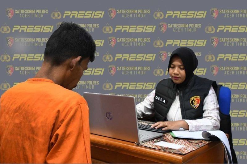 Polres Aceh Timur Tangkap Pelaku Pemerkosaan Anak yang Sudah Dua Tahun Buron