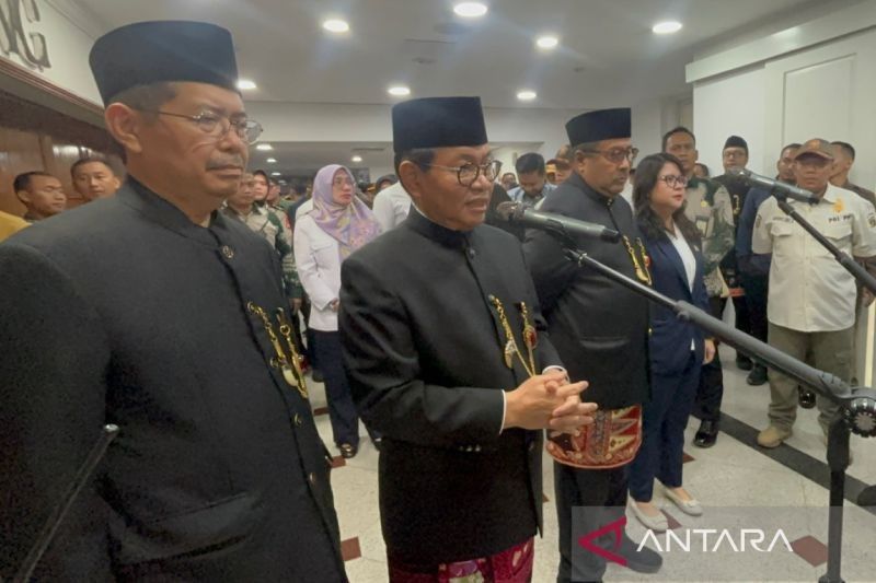 Pramono Anung Lantik 59 Pejabat DKI, dari Wali Kota hingga Kepala Dinas