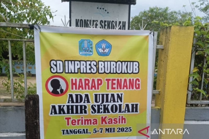 UAS 5.000 Siswa SD di Biak Numfor Berjalan Lancar, Siswa Optimis Lulus