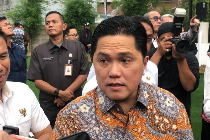 Erick Thohir Tantang Andre Rosiade Buktikan Adanya Mafia Sepak Bola Indonesia
