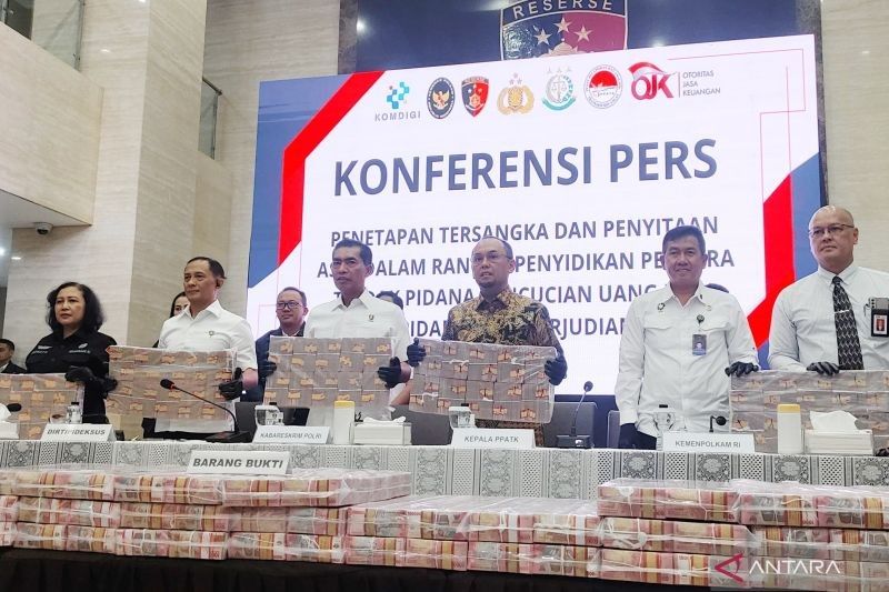 Polri Tangkap Dua Tersangka TPPU Judi Online Modus Perusahaan Cangkang