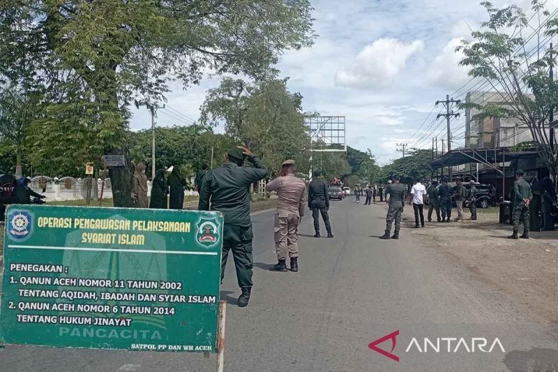 Razia Syariat Islam di Aceh: 10 Pelanggar Terjaring