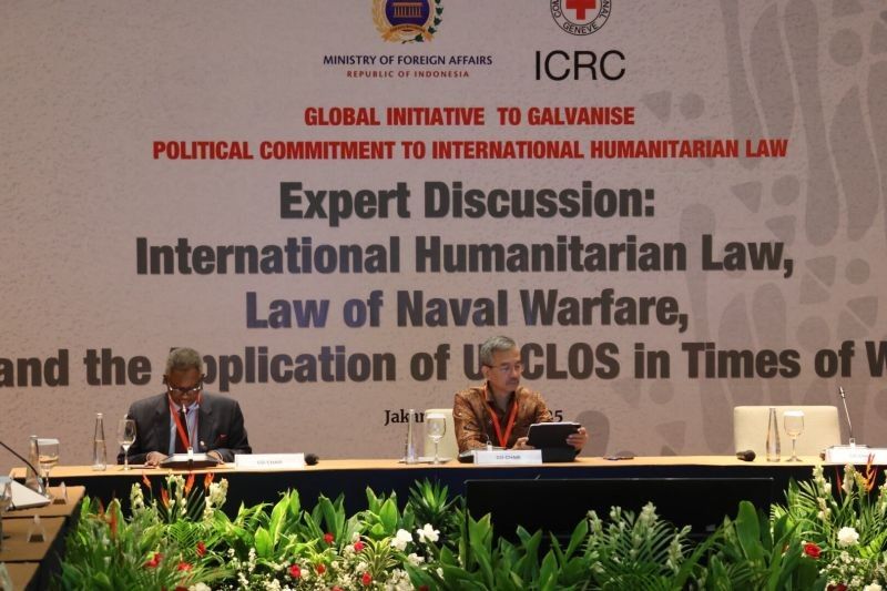 Indonesia Dorong Kajian Mendalam UNCLOS, Hukum Perang Laut, dan Kemanusiaan