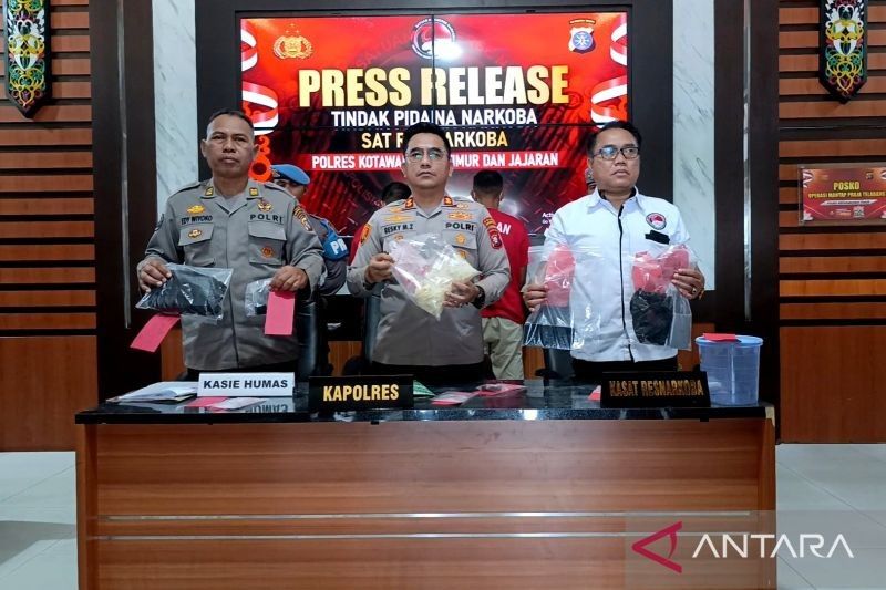 Oknum Perangkat Desa di Kotim Terjerat Kasus Sabu, Polres Kotim Gerebek Dua Tersangka