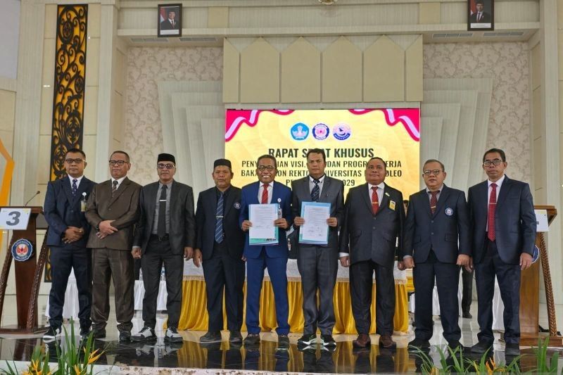 Enam Calon Rektor UHO Kendari Ikrar Siap Kalah Siap Menang