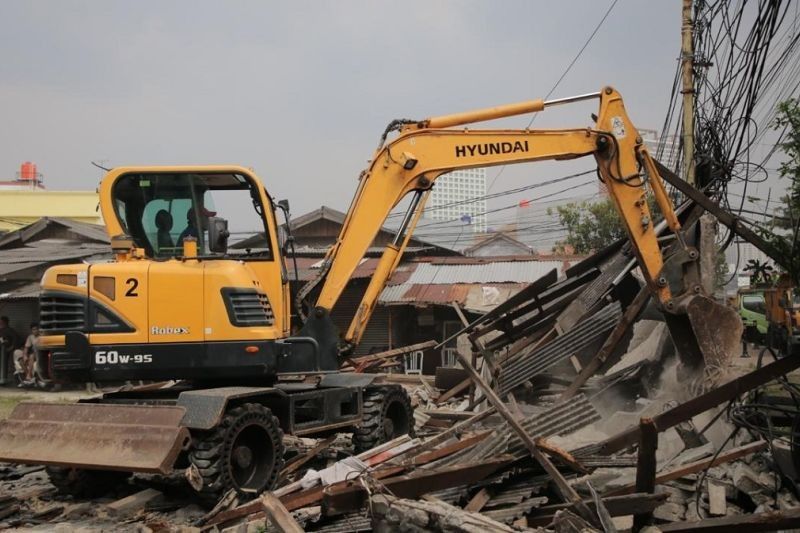 Bekas Pasar Pisang Babakan Disulap Jadi Griya Harmoni Warga