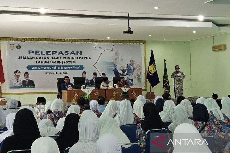 1.076 Calon Haji Papua Diminta Jaga Kesehatan Selama di Tanah Suci