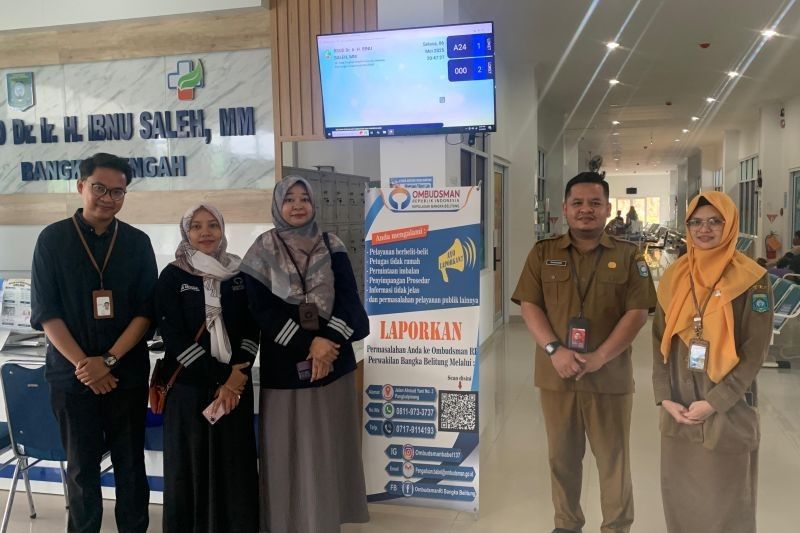 Ombudsman Babel Buka Posko Pengaduan di RSUD Ibnu Saleh Bangka Tengah