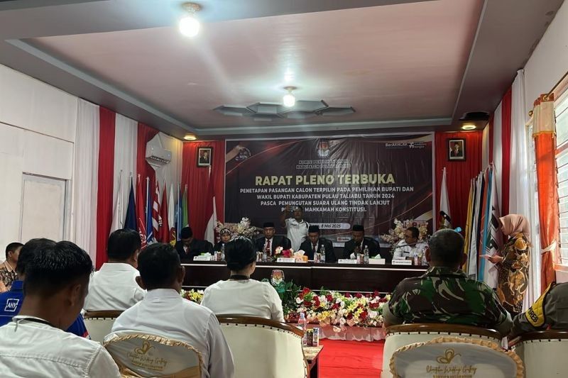Salsabila dan La Ode Yasir Resmi Pemenang Pilkada Taliabu 2025