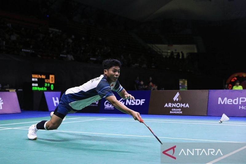 Ubed Mulus Maju Perempat Final Taiwan Open 2025, Tantang Chou Tien Chen!