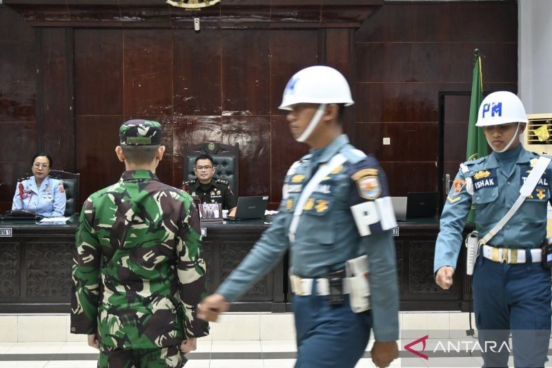 Prajurit TNI AL Bantu Terdakwa Pembunuhan Jurnalis Kalsel, Diperiksa di Sidang Militer