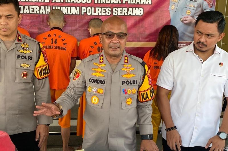 Polres Serang Ringkus 66 Preman dalam Operasi Pekat Premanisme