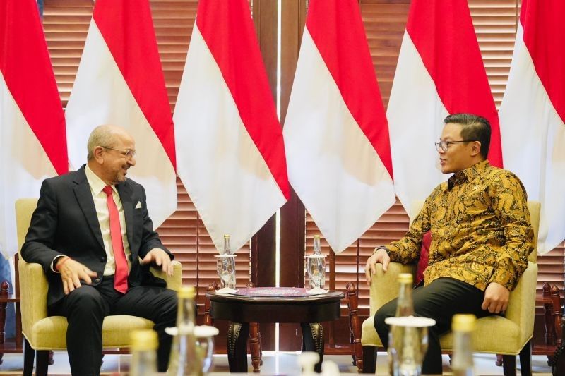 Menlu RI Apresiasi Dubes Maroko: MoU Kemitraan Strategis Kuatkan Hubungan Bilateral