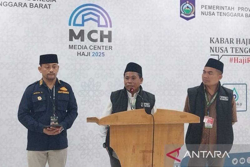 2.729 Calon Haji NTB Tiba di Tanah Suci, Dua Meninggal Dunia Sebelum Berangkat