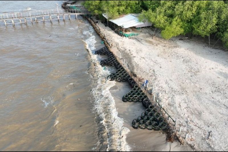PHE OSES Luncurkan Inovasi Appostraps untuk Cegah Abrasi di Pesisir Lampung