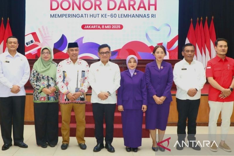 Lemhannas Gelar Donor Darah HUT ke-60: Wujud Kepedulian dan Solidaritas Nasional