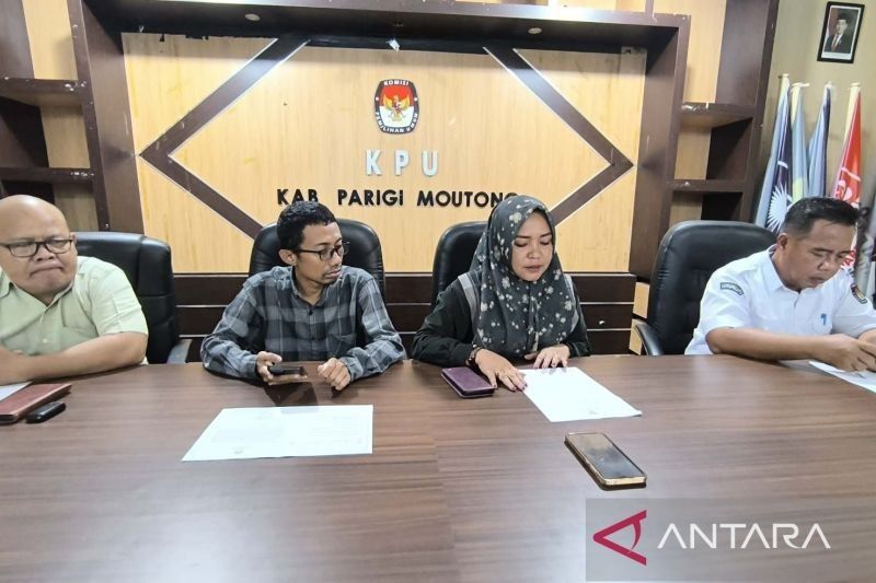 KPU Parigi Moutong Segera Tetapkan Paslon Terpilih Pilkada 2024