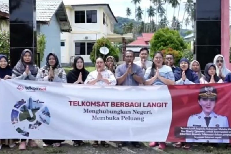 Telkomsat: Internet Satelit untuk Puskesmas di Pulau Terpencil Ternate