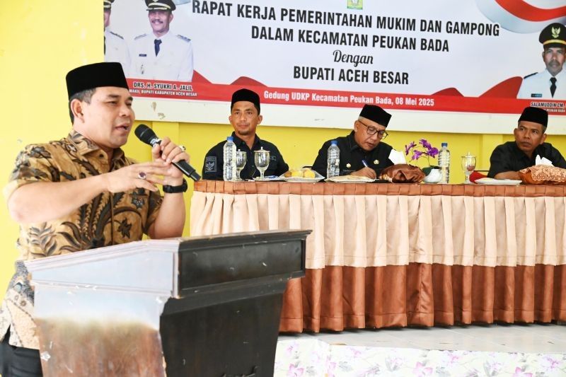 Bupati Aceh Besar Tekankan Efektivitas Pengelolaan Dana Gampong untuk Kesejahteraan Warga