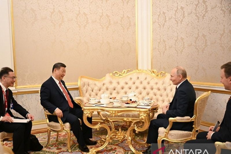 Xi Jinping dan Putin Kokohkan Hubungan China-Rusia di Moskow