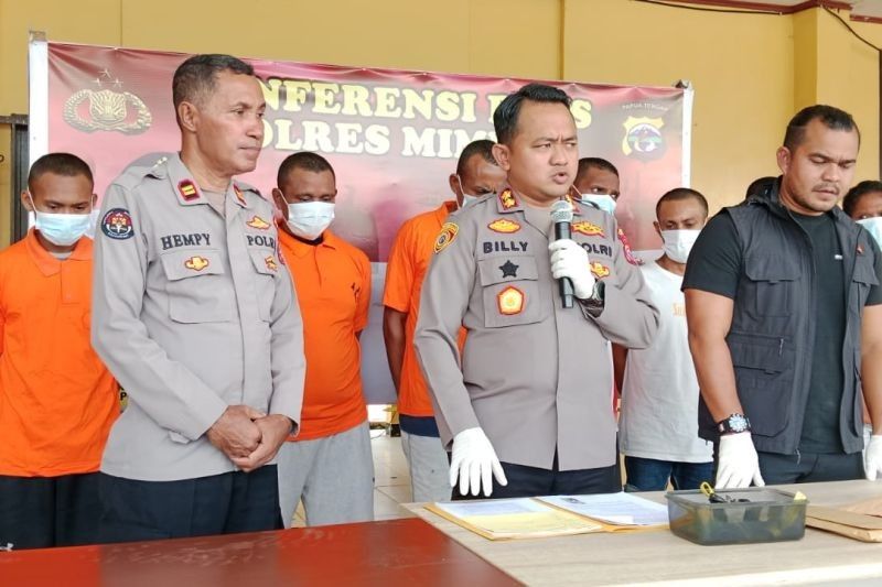 Polres Mimika Ungkap Sindikat Curanmor, 21 Motor Hasil Curian Disita!