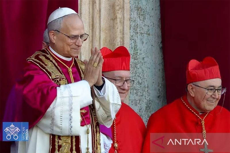 Istana Ucapkan Selamat atas Terpilihnya Paus Leo XIV, Pembawa Pesan Perdamaian Dunia