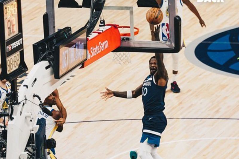 Timberwolves Menang Telak atas Warriors di Game Kedua Semifinal Wilayah Barat NBA