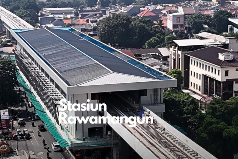 LRT Jakarta Fase 1B: Lima Stasiun Capai Progres Sesuai Rencana, Siap Beroperasi 2026